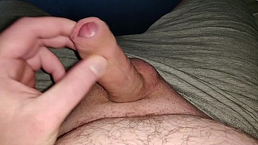 Morning flabby Cock Trys to go Hard and Big