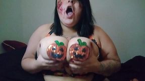 hallowen com a bbw safada - mary jhuana