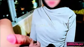 Indonese Hijabi GF gives a deepthroat BJ before getting nailed