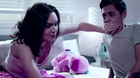 ”University teen Freya Parker fucks her stepsisters huge dick study buddy”