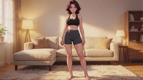 Chastity Stories #16: Locked and Worthless Beneath My Yoga Shorts