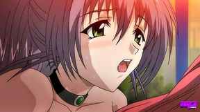 Redhead stepsister gets double-teamed and drenched while cosplay shinigami joins the fun-family planning, hentai style