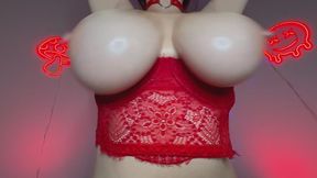 Huge Titty Whore Doesn't Let Small Dick Losers Cum