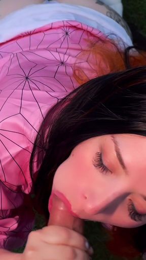 Big Tits Cosplay Nezuko (demon Slayer Hentai)