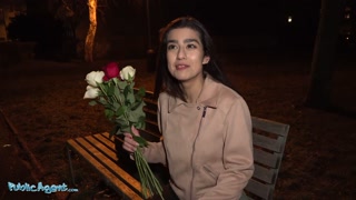 Public Agent Aaeysha gets fucked on Valentines Day in a hotel room