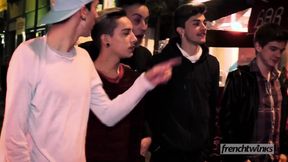 The very first fist fucking for two young twinks