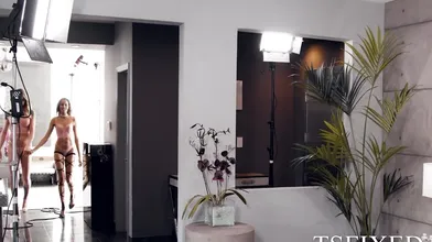 Kyelie Le Beau Fucks Casey Kylie - Hot Blonde Trans Girl