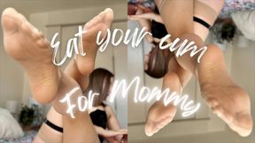 Eat your cum for Mommy-CEI/JOI (custom video featuring name David)