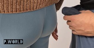 Stranger guy rub his dick in bus