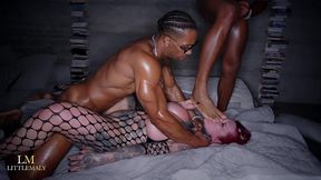 sluty goth sabien demonia vs 6 bbc extreme hardcore gang bang scene