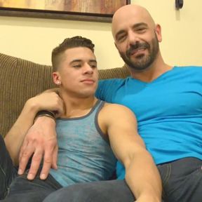 Behind The Scenes MO30 Macho Adam Russo &amp; Cutie Armond Rizzo