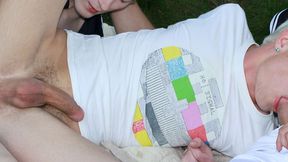 Blond Twink Gets Fucked Hard by Amateur Soccer Players - Staxus