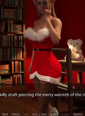 The Lust City - 18 Year Old Busty Cristmas Elf Shows Her Beautiful Body for Santa After She Disappointed Him