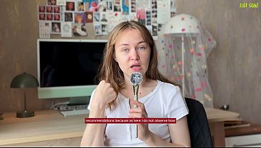 Real woman explores solo play with sex toys and fetishes in homemade video