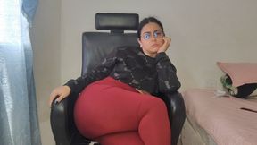 My farts sound more muffled when I'm sitting in my tight leggings