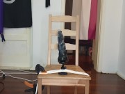Femboy Rough Riding a Mr.Hankey Toys Beowulf Balls Deep Anal music by White Bat Audio