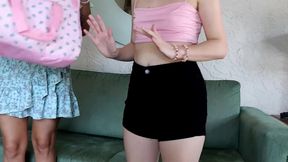 lizzy lamb gets diapered by step-mommy brandon areana