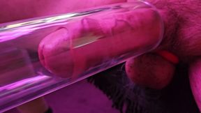 Mr Thick Dick 8" uncut vs Vacuum Cleaner