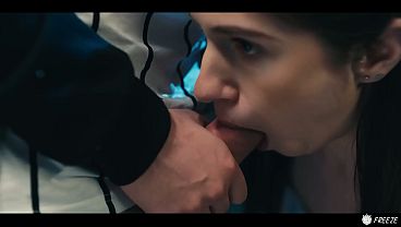 Russian Girl Facefucked While the Time is Frozen - Hot Pearl Time Stop Scifi Freeze Porn