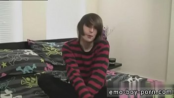 Naked emo teen boys gay first time Hot emo fellow Mikey Red has never