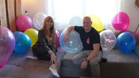 Evil-Lyn and Skeletor masspop by sit2pop 12 big balloons