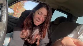 Amazing sucking and swallowing