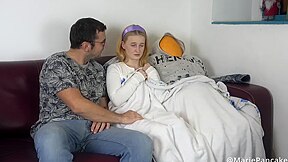 Innocent Stepsis Gets Ass Fucked By Older Stepbro Infront Of Her Boyfriend. Atm Facial