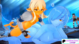 CYTE HERMAPHRODITISM SLIME GAL TEAR UP IN THE BASEMENT ANIME PORN 60FPS