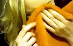 Amateur sweet blonde is rocked