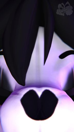 Big-titted furry animation cutie