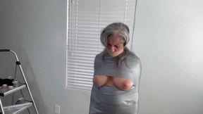 Mummified and Thoroughly Gagged in the Empty House, Pt 2 -avi