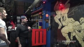 Santi Fucked Raw in Sling by Vlad Castle
