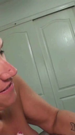 Stepmom Offers Stepson to Take Care of His Raging Morning Cock Problem
