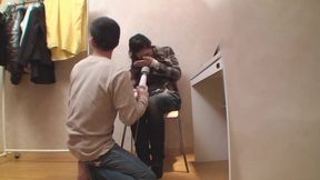 Horny Japanese MILF rides on her lover's erect sausage