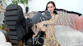 Goth mommy turns you into boot bitch smaller file version mp4