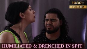 Humiliated & DRENCHED In Spit - {HD 1080P}