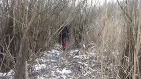 my leg got stuck under the ice m