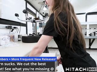 Concupiscent Nurse Mira Monroe Sneaks In Empty Exam Room To Masturbate With A HitachiHoesCom Magic Wand!!!!