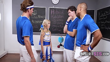 3 Dicks, 1 Cheer Wannabe (Step Sis)
