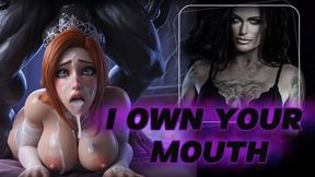 I OWN YOUR MOUTH - Sissy Deepthroat Training with BBC - Gag, Swallow, Walk of Shame, Gay JOI