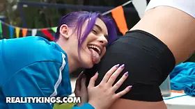Reality kings - spiraling spirit heats up with a blowjob and a picnic table screw before the race
