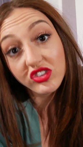 Hot petite date Kendra Cole teases you with JOI as she pleases herself