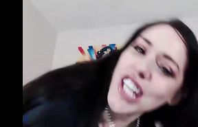 Leana's Domination: Spit and Gas Play!