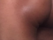 See Me Stroking BBC From Behind. ( booty pops and gooch pumps)
