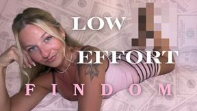 Low Effort Findom Censored Beta Safe