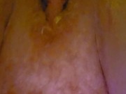 Cum dumpster stretches dirty little pussy