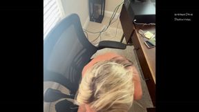 MILF has Office Anal