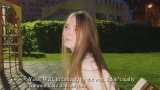 Mysaaat's Classmate Fling: A Russian Teen (18+)'s Day Turns Naughty