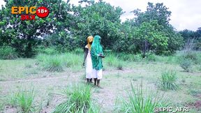 Muslim herdsman makes love to two innocent girls in the forest
