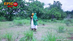Muslim herdsman makes love to two innocent girls in the forest